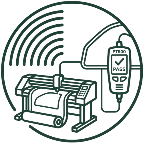 先進設備を表すイラスト